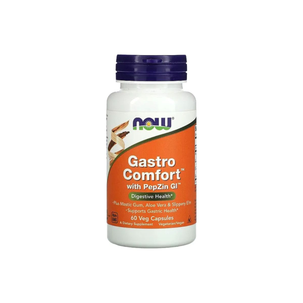 Комплекс для травлення Now Foods Gastro Comfort, 60 капсул