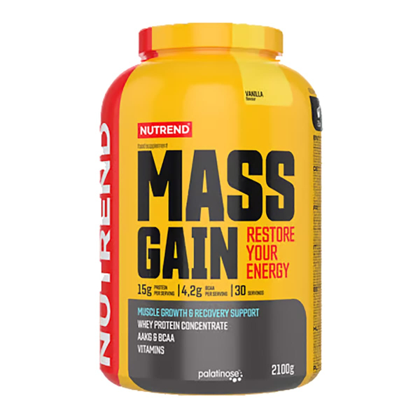 Гейнер Nutrend Mass Gain (ваниль) 2100 г