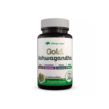 Ашваганда Olimp Gold Ashwagandha, 10 мг, 60 капсул