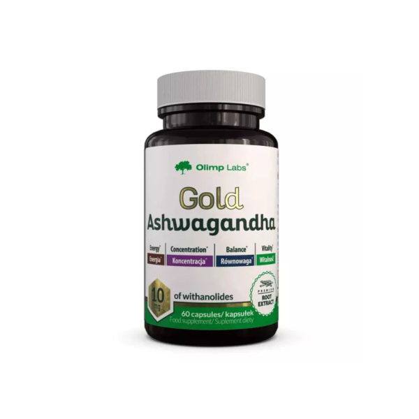 Ашваганда Olimp Gold Ashwagandha, 10 мг, 60 капсул