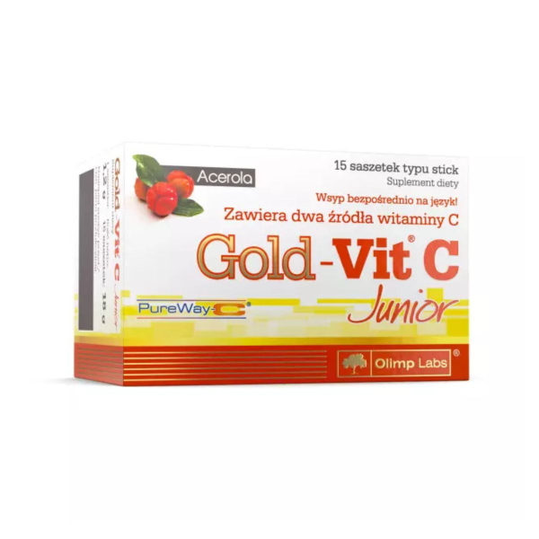 Вітамін С для дітей Olimp Gold Vit C Junior (малина) 15 саше