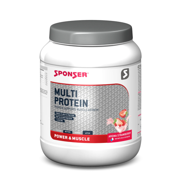 Протеин Sponser Multi Protein (клубника) 850 г