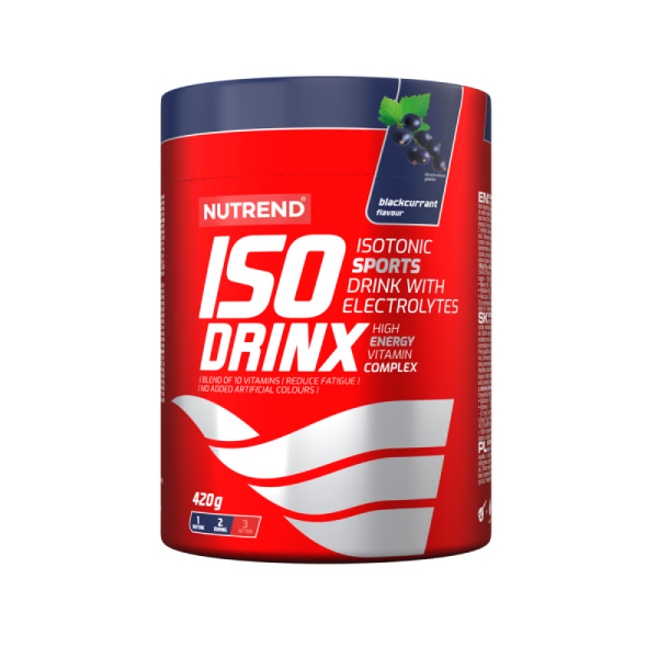 Изотоник в порошке Nutrend Isodrinx (cмородина) 420 г