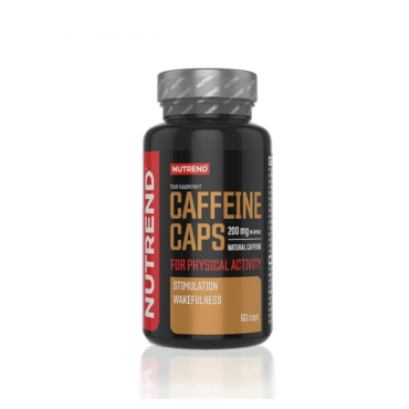 Кофеїн у капсулулах Nutrend Caffeine Caps, 60 капсул