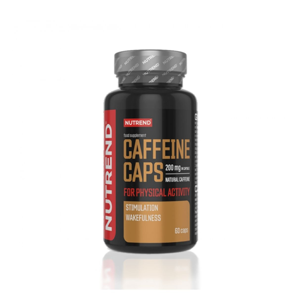 Кофеїн у капсулулах Nutrend Caffeine Caps, 60 капсул