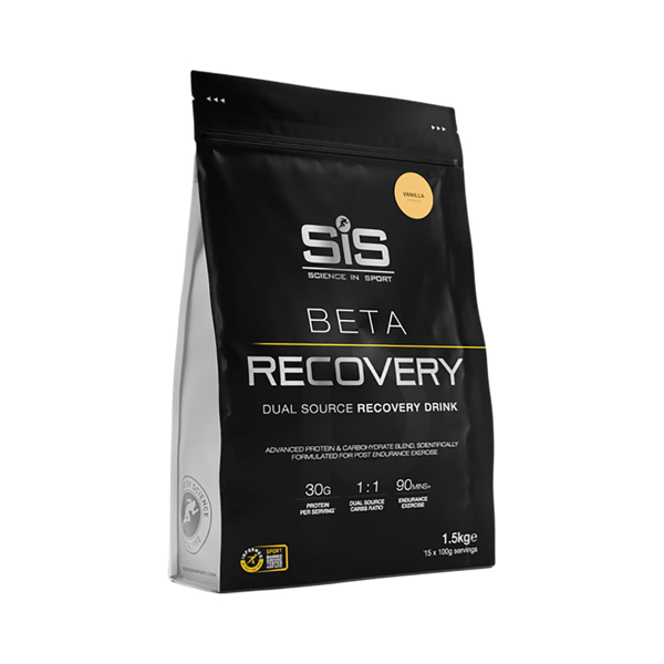 Відновлювальний напій SiS BETA Recovery (ваніль) 1,5 кг - термін придатності до 30/06/26
