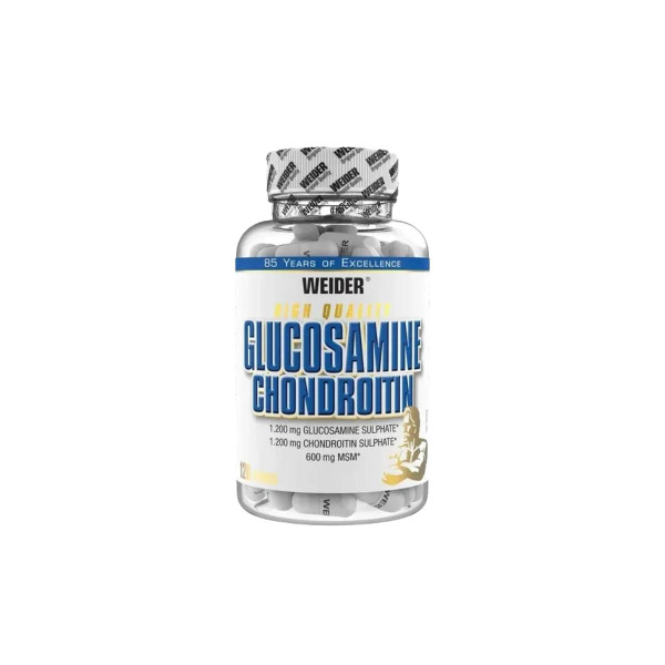 Комплекс для суставов Weider Glucosamine, Chondroitin + MSM, 120 капсул