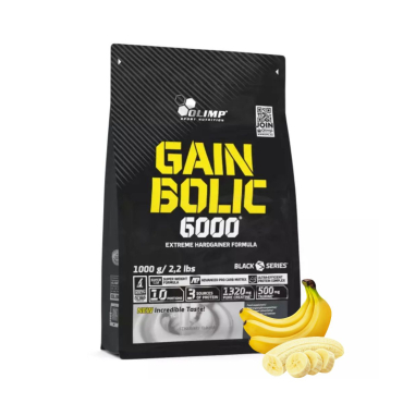 Гейнер Olimp Gain Bolic 6000 (банан) 1000 г 