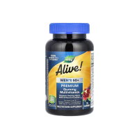 Мультивітаміни для чоловіків 50+ Nature's Way Alive! Men's 50+ Premium (HFS) 75 жувальних вітамінів