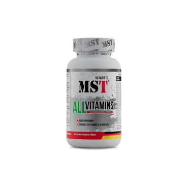 Комплекс витаминов MST All Vitamins, 60 таблеток
