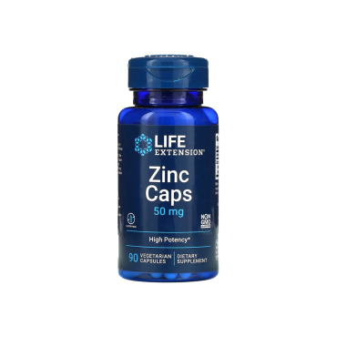 Цинк Life Extension Zinc Caps, 50 мг, 90 капсул
