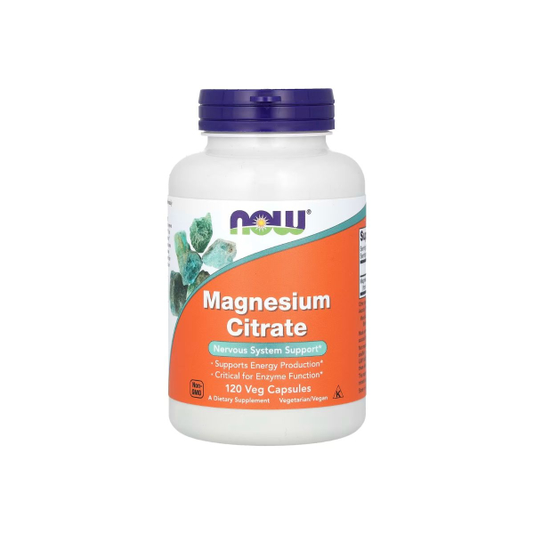 Цитрат магнію Now Foods Magnesium Citrate, 120 капсул