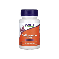 Добавка Now Foods Policosanol, 10 мг, 90 капсул