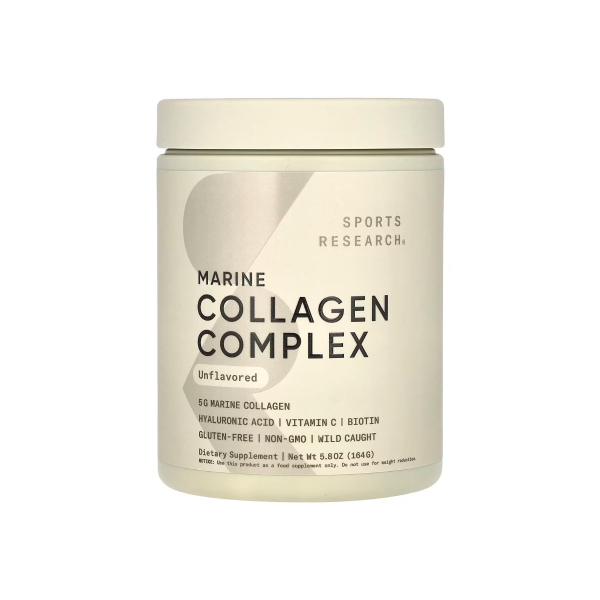 Морський колаген Sports Research Collagen Beauty Complex, 164 г