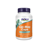 Кальцій та магній Now Foods Cal-Mag + D Caps, 120 капсул