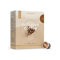 Кофейные капсулы с коллагеном Nutriversum Collagen Coffee (ромовый каштан) 20 капсул