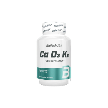 Вітамінно-мінеральний комплекс BioTechUSA Ca-D3-K2, 90 капсул 