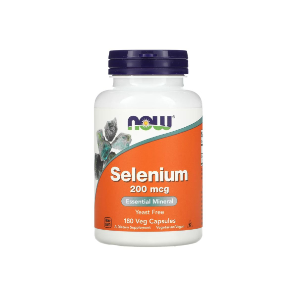 Селен Now Foods Selenium, 200 мкг, 180 капсул