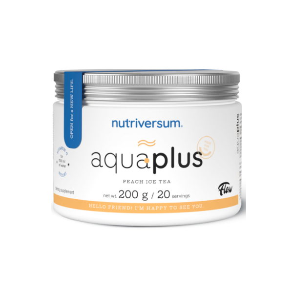 Напиток с клетчаткой и витамином С Nutriversum Aqua Plus (персиковый холодный чай) 200 г
