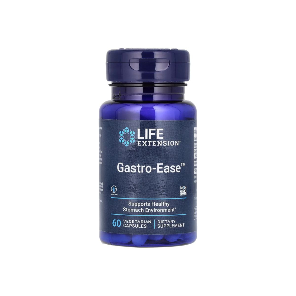 Добавка для травлення Life Extension Gastro-Ease, 60 капсул