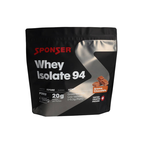 Изолят протеина Sponser Whey Isolate 94 (шоколад) 1500 г 