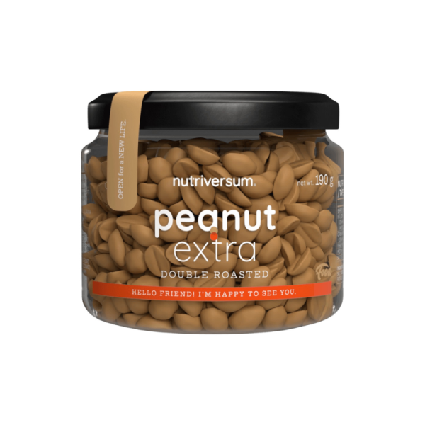Жареный арахис Nutriversum Peanut Extra (двойная обжарка) 190 г