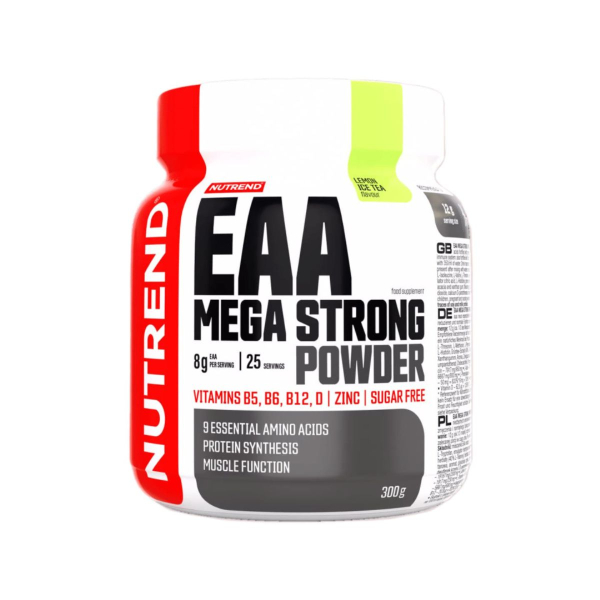 Суміші амінокислот Nutrend EAA Mega Strong Powder (лимонний холодний чай) 300 г