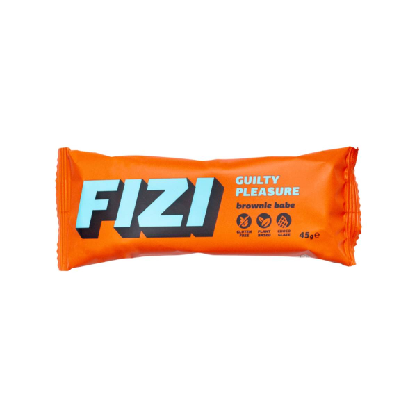Батончик у шоколадній глазурі Fizi Guilty Pleasure (шоколадний брауні - фундук) 45 г