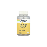 Гарбузова олія Solaray Pumpkin Seed Oil, 1000 мг, 90 софтгелів 
