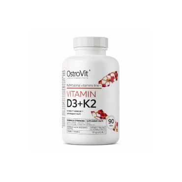 Витамин OstroVit Vitamin D3+K2, 90 таблеток