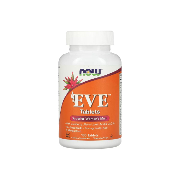 Полівітаміни для жінок Now Foods Eve Women's Multi, 180 таблеток