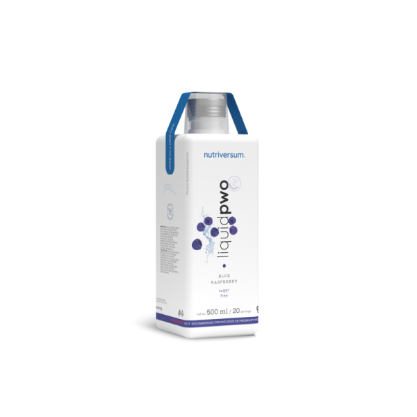 Енергетичний стимулятор Nutriversum PWO Liquid (блакитна малина) 500 мл