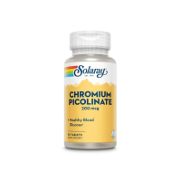 Піколінат хрому Solaray Chromium Picolinate, 200 мкг, 50 таблеток