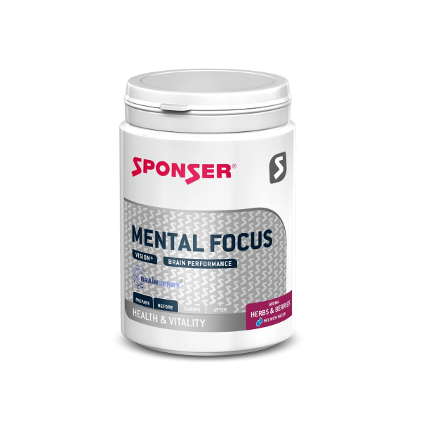 Комплекс для концентрації уваги Sponser Mental Focus (трави + ягоди) 150 г