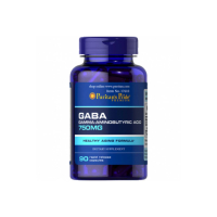 Амінокислота Puritan's Pride GABA 750 мл, 90 капсул 