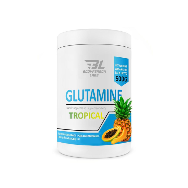 L-глютамін Bodyperson Labs Glutamine (тропічний) 500 г