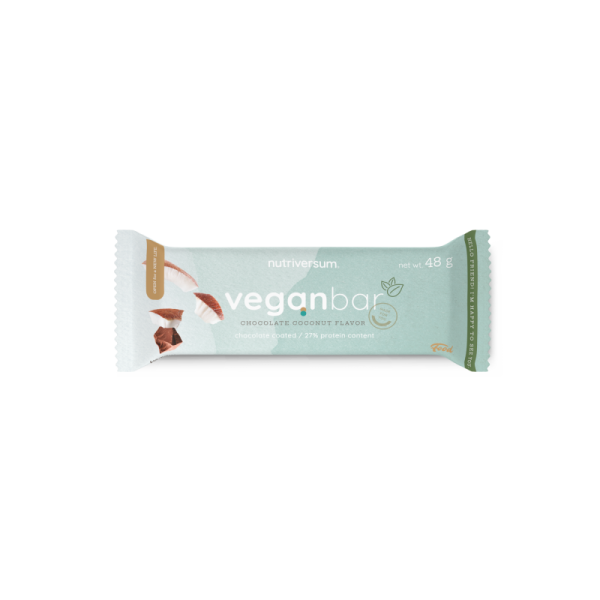 Протеїновий батончик Nutriversum Vegan Protein Bar (шоколад-кокос) 48 г