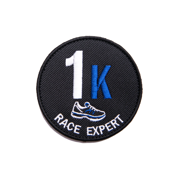 Шеврон Race Expert «1K» дистанция 1 км