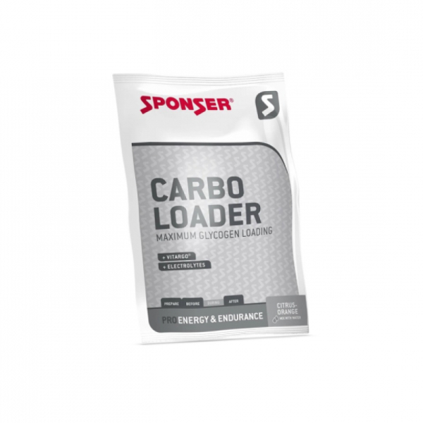 Углеводный напиток с электролитами Sponser Carbo Loader (цитрус & апельсин) 75 г