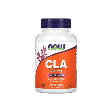 Жироспалювач Now Foods CLA, 800 мг, 90 софтгелів