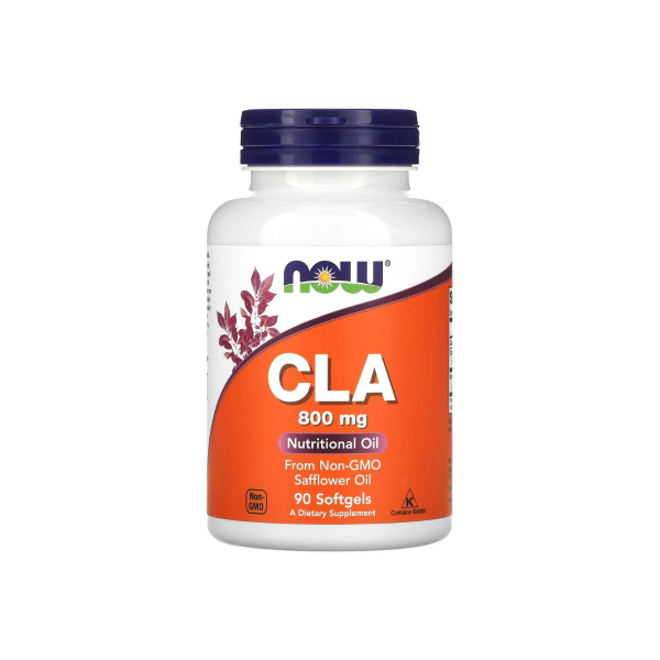 Жиросжигатель Now Foods CLA, 800 мг, 90 софтгелей