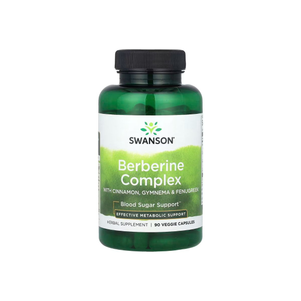 Комплекс із берберином Swanson Berberine Complex, 90 капсул