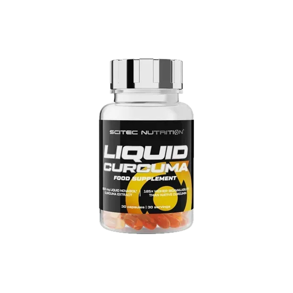 Куркума Scitec Nutrition Liquid Curcuma, 30 капсул