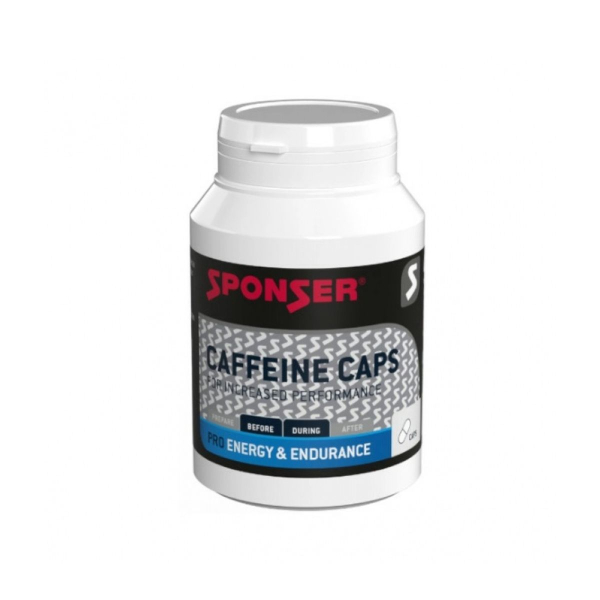 Кофеїн в капсулах Sponser Caffeine Caps, 90 капсул