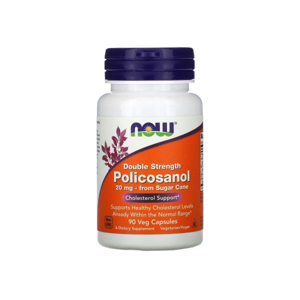 Добавка Now Foods Policosanol, 20 мг, 90 капсул