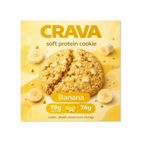 Протеиновое печенье Crava (банан) 74 г