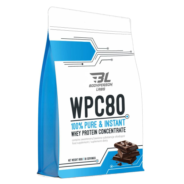 Протеин Bodyperson Labs WPC80 (шоколад) 900 г