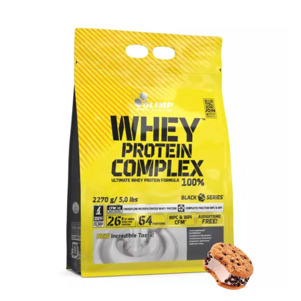 Протеин Olimp Whey Protein Complex 100% (печенье с кремом) 2270 г