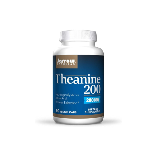 Теанін Jarrow Formula Theanine, 200 мг, 60 капсул 