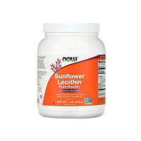Порошковий соняшниковий лецитин Now Foods Sunflower Lecithin Pure Powder, 1lb, 454г
